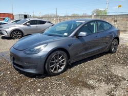Salvage cars for sale from Copart Homestead, FL: 2022 Tesla Model 3