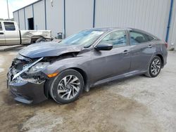 Salvage cars for sale from Copart Apopka, FL: 2018 Honda Civic EX