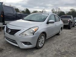 Nissan salvage cars for sale: 2018 Nissan Versa S