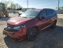 Salvage cars for sale at Bridgeton, MO auction: 2020 Chrysler Pacifica Touring L