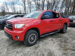 Salvage cars for sale from Copart Candia, NH: 2013 Toyota Tundra Crewmax SR5