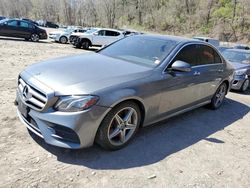 Flood-damaged cars for sale at auction: 2018 Mercedes-Benz E 300 4matic