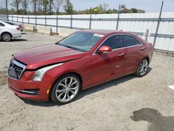 Salvage cars for sale at Spartanburg, SC auction: 2015 Cadillac ATS Luxury