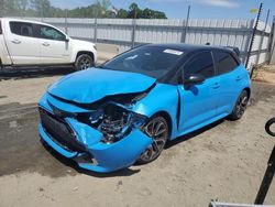 Salvage cars for sale from Copart Spartanburg, SC: 2021 Toyota Corolla XSE