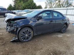 Salvage cars for sale from Copart Finksburg, MD: 2016 Toyota Corolla L