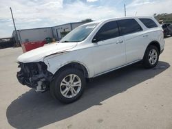 Salvage cars for sale from Copart Orlando, FL: 2013 Dodge Durango SXT