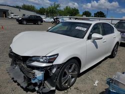 Salvage cars for sale at Sacramento, CA auction: 2017 Lexus GS 350 Base