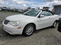 Salvage cars for sale at Eugene, OR auction: 2008 Chrysler Sebring Touring