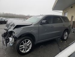 Salvage cars for sale at Exeter, RI auction: 2023 Dodge Durango GT