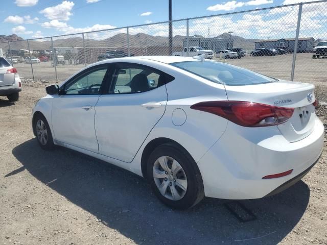 2016 Hyundai Elantra SE