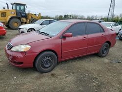 Vehiculos salvage en venta de Copart Windsor, NJ: 2005 Toyota Corolla CE