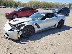 Salvage cars for sale at Conway, AR auction: 2017 Chevrolet Corvette Z06 2LZ