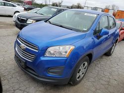 Salvage cars for sale from Copart Bridgeton, MO: 2016 Chevrolet Trax LS