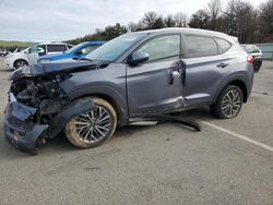 Salvage cars for sale at Brookhaven, NY auction: 2021 Hyundai Tucson Limited