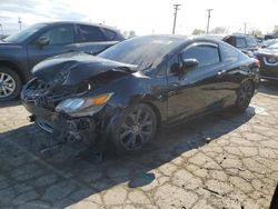 Salvage cars for sale at Chicago Heights, IL auction: 2015 Honda Civic LX