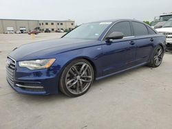 Salvage cars for sale at Wilmer, TX auction: 2013 Audi S6