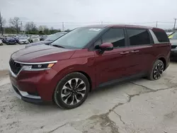 Salvage cars for sale at Lawrenceburg, KY auction: 2022 KIA Carnival EX