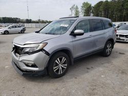 Vehiculos salvage en venta de Copart Dunn, NC: 2018 Honda Pilot EXL