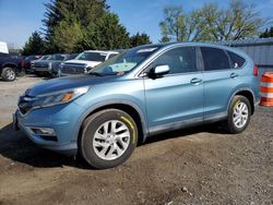 Salvage cars for sale from Copart Finksburg, MD: 2016 Honda CR-V EX