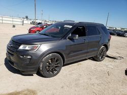 Salvage cars for sale at Temple, TX auction: 2018 Ford Explorer XLT