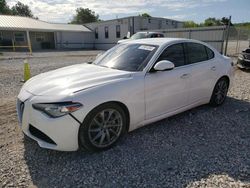 Salvage cars for sale at Prairie Grove, AR auction: 2017 Alfa Romeo Giulia