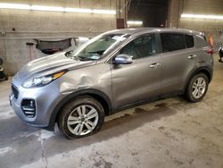 Salvage cars for sale from Copart Angola, NY: 2019 KIA Sportage LX