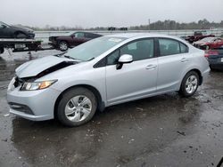 Honda Civic LX salvage cars for sale: 2013 Honda Civic LX