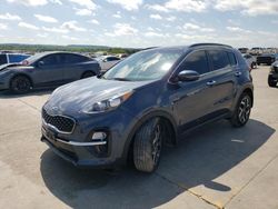 Salvage cars for sale at Grand Prairie, TX auction: 2020 KIA Sportage EX