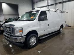 Salvage cars for sale from Copart Ham Lake, MN: 2012 Ford Econoline E250 Van