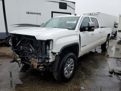 Salvage cars for sale from Copart Woodhaven, MI: 2015 GMC Sierra K3500 SLE