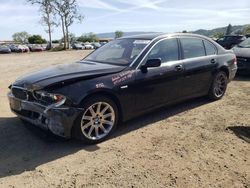 Salvage cars for sale at San Martin, CA auction: 2006 BMW 750 LI