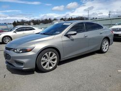 Chevrolet Malibu Premier salvage cars for sale: 2018 Chevrolet Malibu Premier