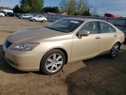 Salvage cars for sale from Copart Finksburg, MD: 2007 Lexus ES 350