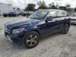 Salvage cars for sale at Opa Locka, FL auction: 2017 Mercedes-Benz GLC 300 4matic