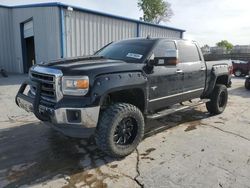 Salvage trucks for sale at Tulsa, OK auction: 2014 GMC Sierra K1500 SLT