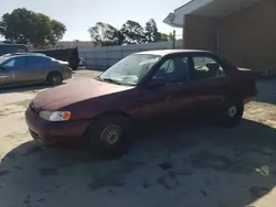 Toyota Vehiculos salvage en venta: 1998 Toyota Corolla VE