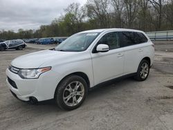Salvage cars for sale from Copart Ellwood City, PA: 2014 Mitsubishi Outlander SE