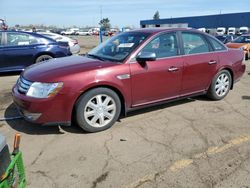 Salvage cars for sale from Copart Woodhaven, MI: 2008 Ford Taurus Limited
