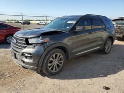 Salvage cars for sale at Houston, TX auction: 2020 Ford Explorer XLT
