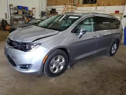 Salvage cars for sale at Ham Lake, MN auction: 2017 Chrysler Pacifica Touring L Plus