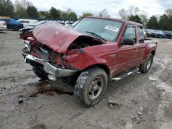 Ford salvage cars for sale: 2000 Ford Ranger Super Cab