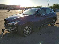 Salvage cars for sale from Copart Wilmer, TX: 2017 Infiniti QX30 Base