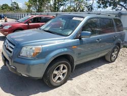 Salvage cars for sale from Copart Riverview, FL: 2006 Honda Pilot EX