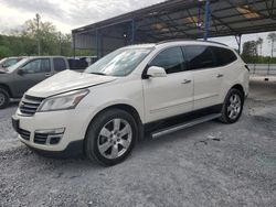 Carros salvage a la venta en subasta: 2015 Chevrolet Traverse LTZ