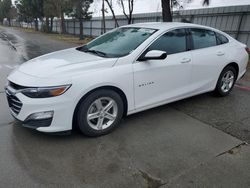 Chevrolet Malibu LS salvage cars for sale: 2020 Chevrolet Malibu LS