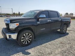 Salvage cars for sale at Mentone, CA auction: 2015 Toyota Tundra Crewmax Limited