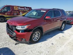 Salvage cars for sale at Arcadia, FL auction: 2019 Chevrolet Traverse LT