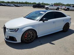 Salvage cars for sale from Copart Fresno, CA: 2018 Audi RS3