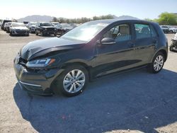 Salvage cars for sale at Las Vegas, NV auction: 2021 Volkswagen Golf