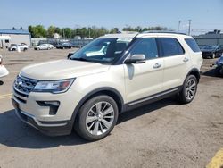 2018 Ford Explorer Limited en venta en Pennsburg, PA